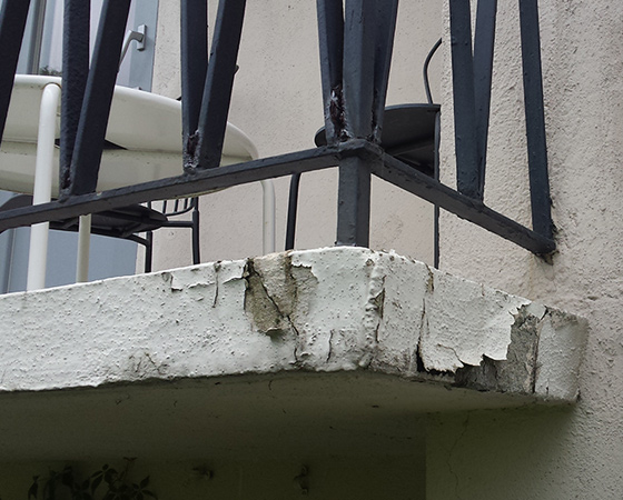 Balkon- und fassadensanierung